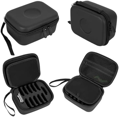TORIBIO premium salon equipment storage case loaded with professional metal guard accessories.