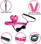 Vanfavori small bird harness showing soft cotton blend straps