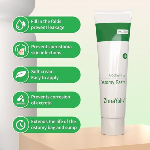 ZnnaYoha Ostomy Paste alcohol free hydrocolloid formula tube packaging details