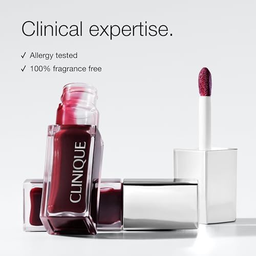 Clinique Pop Lip + Cheek Oil in 3 Iconic Shades in Black Honey, Pink and Nude Honey | Conditions Lips + Gives Cheeks a Natural, Dewy Flush - Image 6