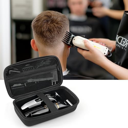 AMSAMOTION premium EVA storage case highlighting shockproof and water resistant outer shell material.