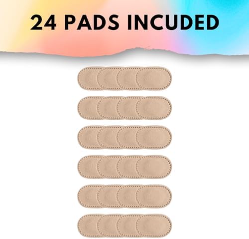Premium USA imported foot care cushions showing secure stick on backing