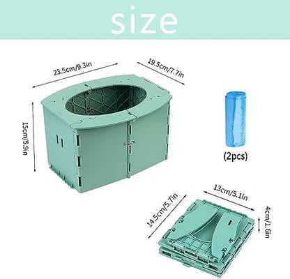 SunnySmile toddler travel potty fully assembled and ready for use