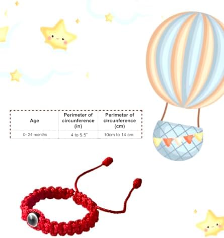 Puerta21 protection amulet bracelet on baby wrist