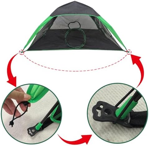 Authentic Pawtenda brand UV protective shield fabric attachment for mesh pet enclosures