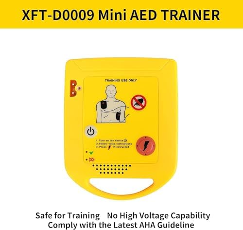 Five pack bundle of XFT AED trainers for classroom first aid education