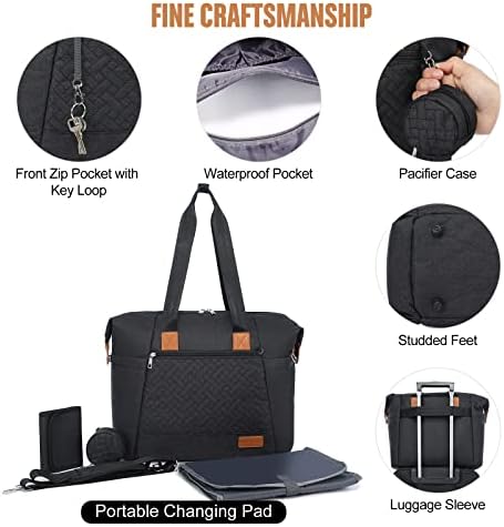 Lovevook mommy bag featuring first aid kit compartment