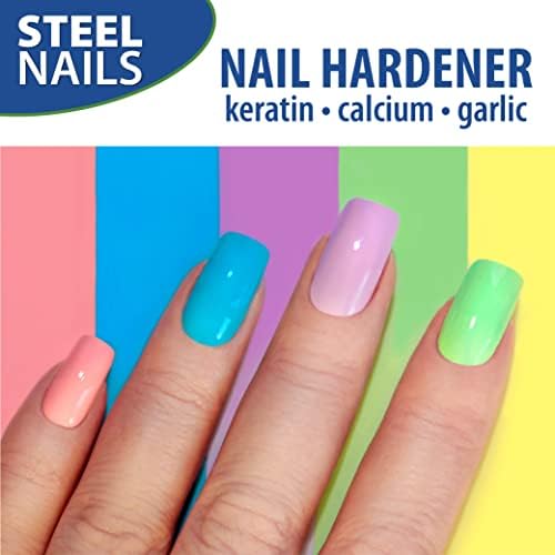 Steel Nails Hardener bottle showing volume and brand details
