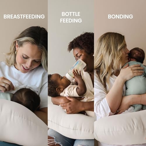 Top view of Snuggle Me organic baby feeding support