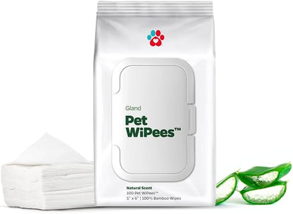 Flea & Tick Pet WiPees(TM) - 100 Natural Flea and Tick Prevention for Dogs & Cats, 99% Bio-Based, Lick-Safe, Daily Plant-Powered Flea & Tick Wipes for Bug Defense & Skin Relief - Image 11