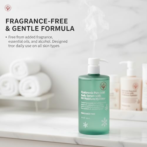 ETUIH lightweight skin elasticity boosting body serum bottle details and ingredient profile.