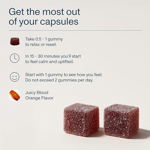 FOCL brand plant-based calming bites bottle side view with safety warnings