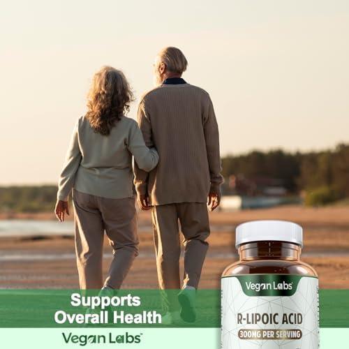 Side profile of Vegan Labs glucose metabolism support bottle