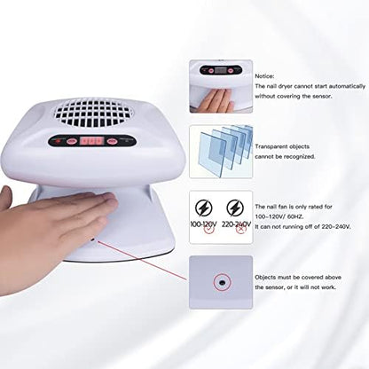 Gegong air nail blower for home salon use