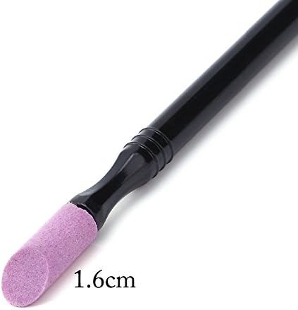 Nail Cuticle Pusher,5PCS Quartz Scrubs Stone Cuticle Stick Pen Nail Art Grinding Pen Nail Polish Manicure Care Tools - Image 6