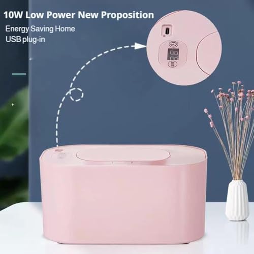 Baby wipe warmer plugged into USB power source
