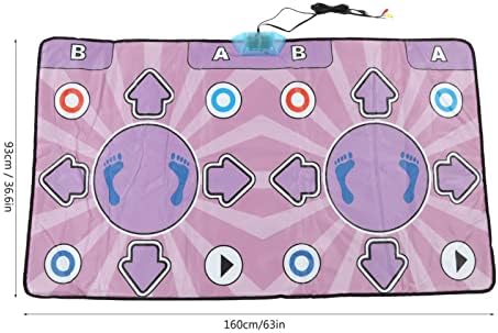 Folded portable Fabater electronic dance floor mat