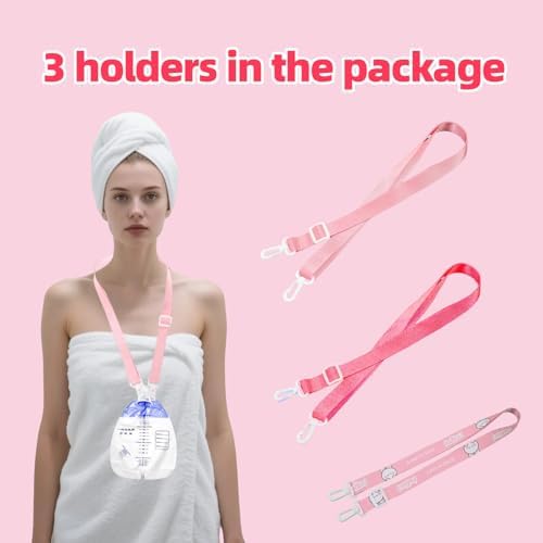 Set of three surgical drain lanyards in packaging