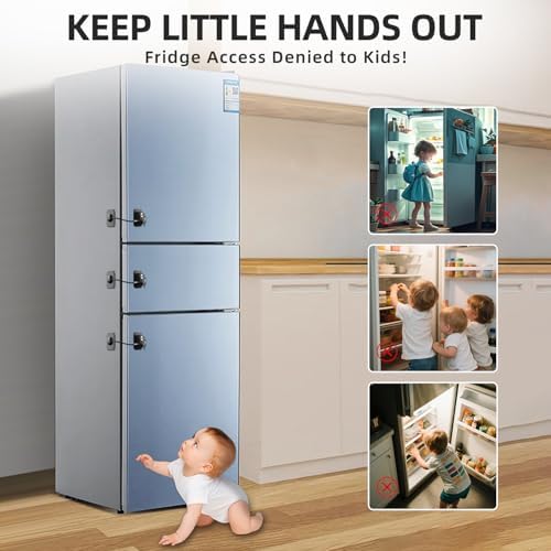 Black child safety cabinet lock for appliances