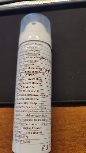 Authentic imported Hollister skin barrier remover spray for painless tape removal