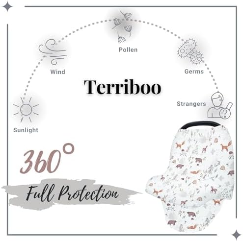 Terriboo multi use infant car seat canopy