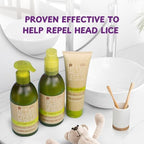 Tea tree oil hair gel for children lice repellent formula