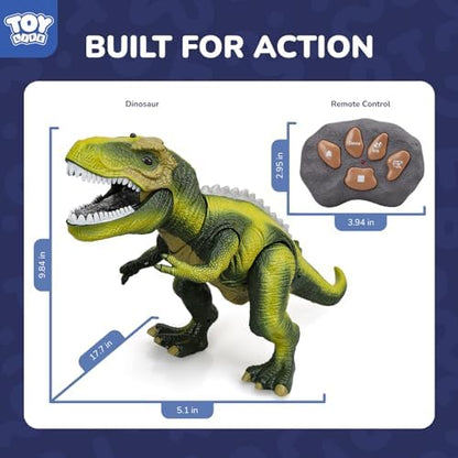 Close up of LED light-up eyes on Steam Life dinosaur