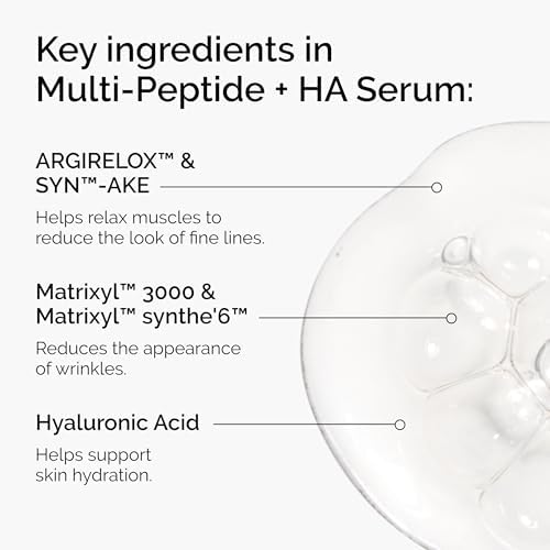 The Ordinary face serum targeting signs of aging with multiple peptides