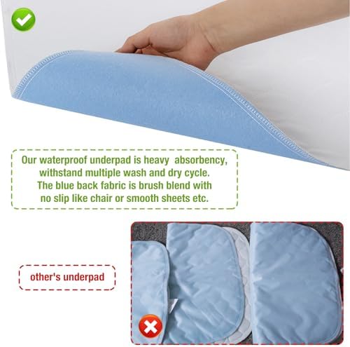 Bamuho reusable bed pad being washed in a machine