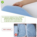 Bamuho reusable bed pad being washed in a machine