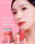 THESAEM Saemmy's Ade Shot Tint - Korean Lip Tint, Water Gel Lip Stain with Plump Glowy Moisturizing Finish, Buildable Radiant Gloss, Long-Lasting Comfort, 0.1 fl.oz. (08 Oat Grape) - Image 3