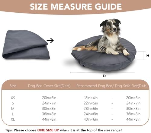 Panabana heavy duty pet bedding protector being placed over a round insert