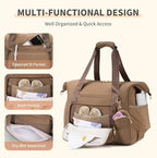 Cei-Cei large diaper bag shown with included changing pad