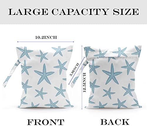 Two piece waterproof travel bag set with sunflower decor
