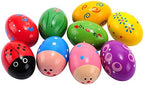 NEWTGAN non toxic paint musical egg maracas arranged for classroom prize supplies