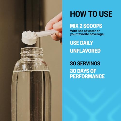 Onnit Creatine Monohydrate Powder serving scoop and fine texture