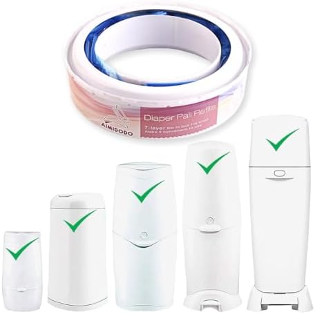 Ruzako diaper pail refill continuous film roll