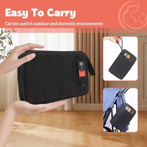 Asixxsix portable wipe heater connected to USB power