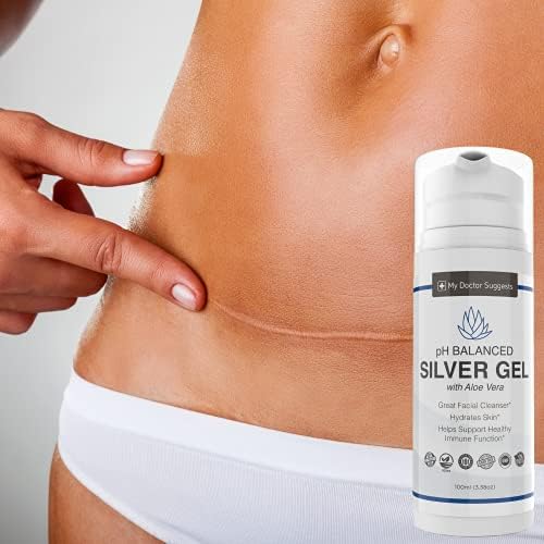 Texture demonstration of clear non-greasy topical gel