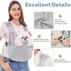 Close up of the premium breathable cotton fabric on the Supet carrier.