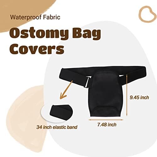 Close up of DANLIKT adjustable elastic fixation band for stoma support