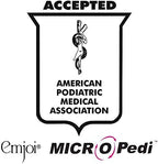 USA imported Emjoi Micro-Pedi accessories for smoothing hard foot skin