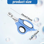 Ergonomic pet grooming tool for small lizards and kittens on white background