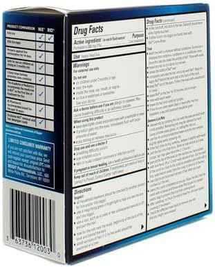 Authentic Nix USA imported lice treatment kit for Indian families.