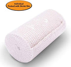 Individual packaging of Hospora latex-free bandages for hygiene and safety.