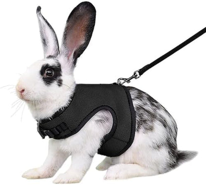 Youalso escape proof rabbit harness vest style close up view