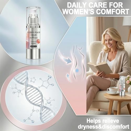 Authentic USA imported WJunHua peach cream for Indian women experiencing menopause.