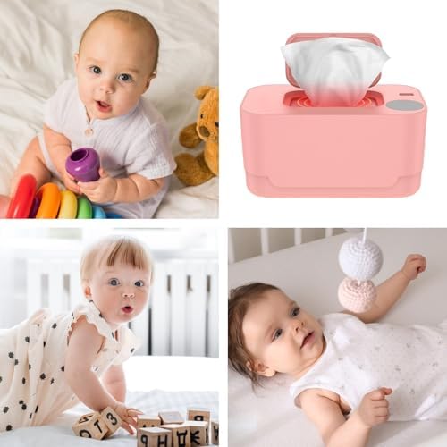 Close up of baby wipe warmer pop up access lid mechanism