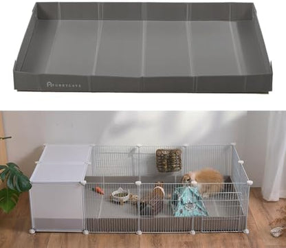 Corrugated Plastic Guinea Pig Cage Liner 55x28x3.9inch for 4x2 14inch Panels Grids Rabbit CNC Cage Liner - Image 2