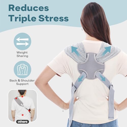Soft cotton anti anxiety front pack holding a small dog close to chest.